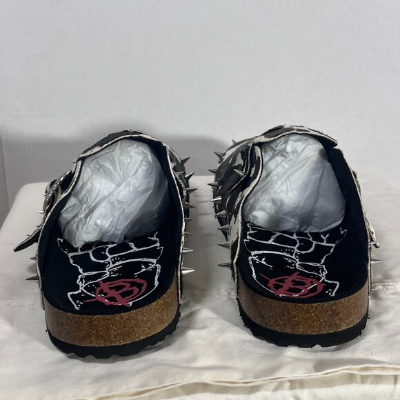 BLACK8MOB Cowhide Rivet Clogs Rare Japan Exclusive Size 44–45 main image 9